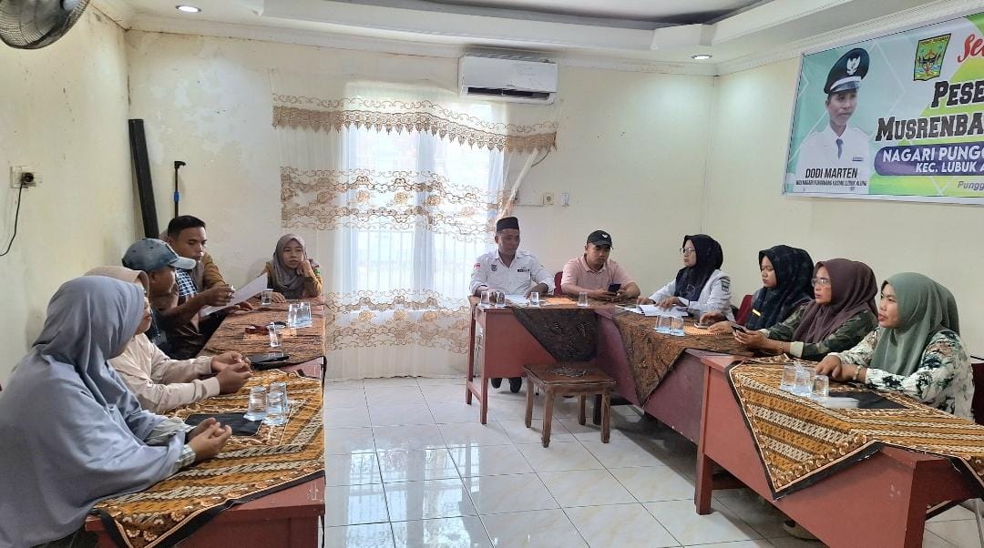 Koordinasi Pemerintah Nagari dan Sanggar Kesenian Pungguang Kasiak Siapkan Festival Kesenian 2025